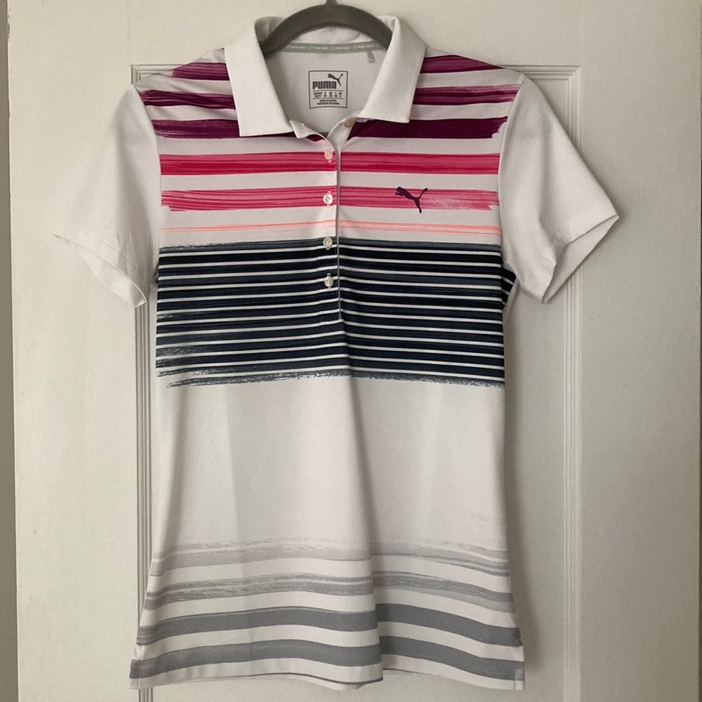 Puma Golf shirt - striped, collar, polo